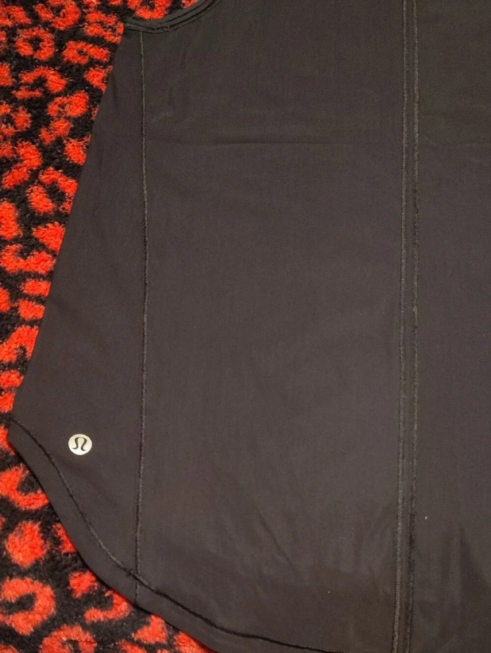 lululemon athletica Black Muscle Tank Top
